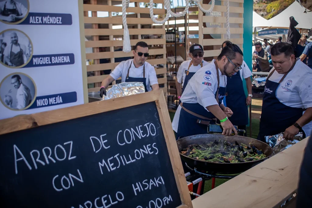 isla marina en festival de conchas y vino nuevo provino